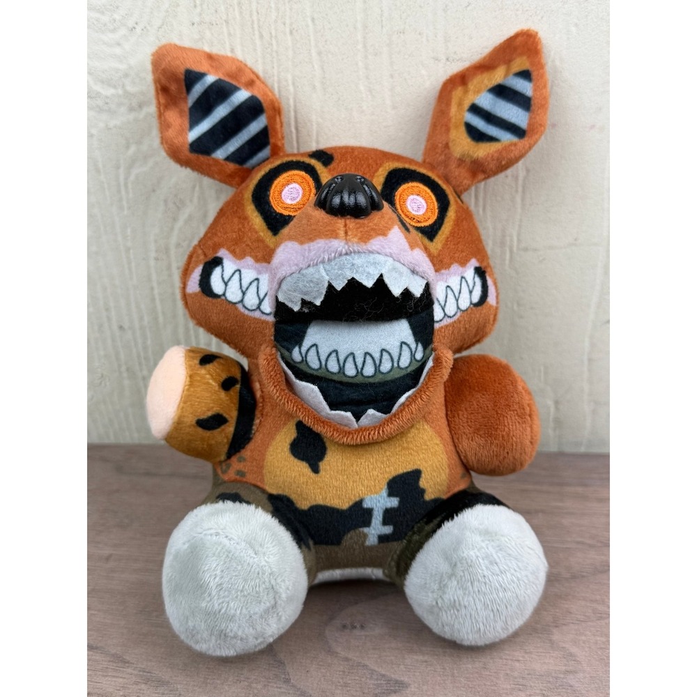 Funko Nightmare Foxy FNAF Plush Scary Teeth 6-7 inch Collectible Horror